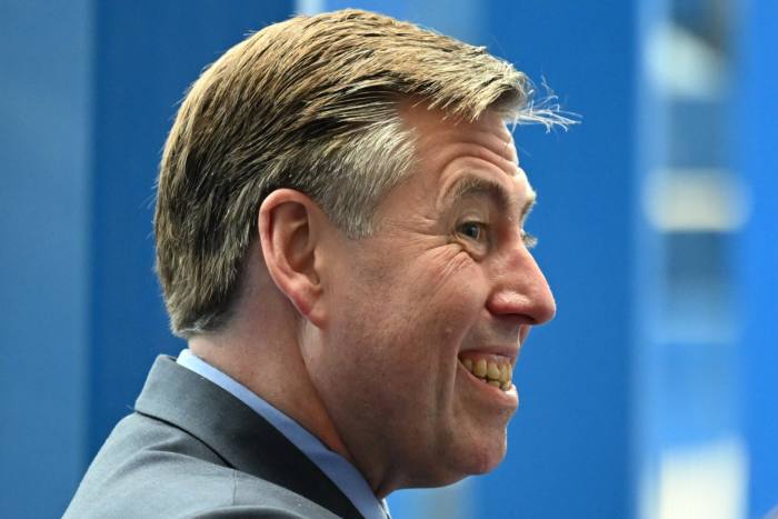 Sir Graham Brady, chairman of the 1922 committee, at this month’s Conservative party conference