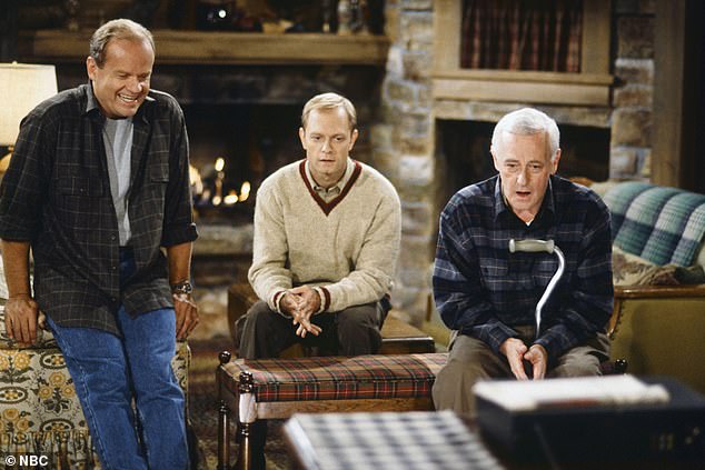 Family: He played Frasier and Niles' father, a retired police detective and veteran who could usually be found sitting in the recliner at Frasier's apartment; still from Frasier