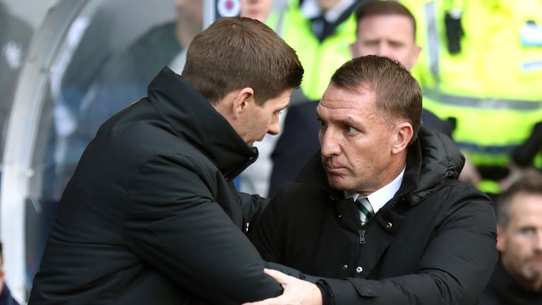 Steven Gerrard and Brendan Rodgers