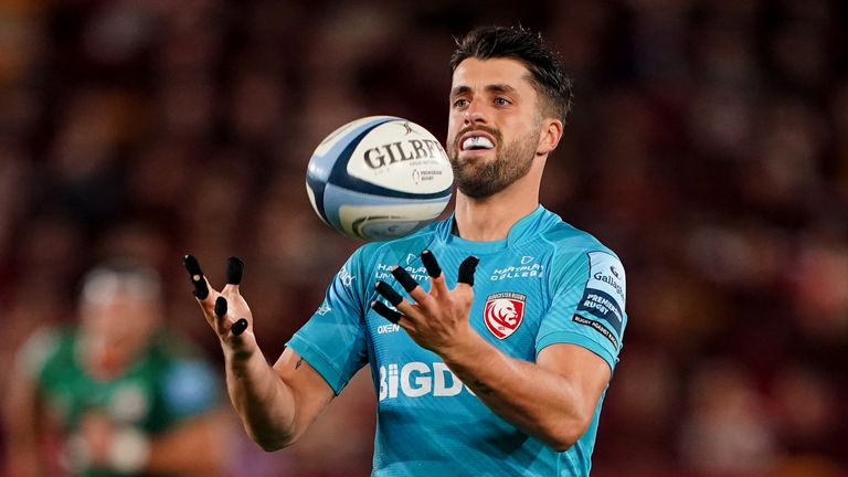 Adam Hastings executed a stunning drop-goal as Gloucester won away at London Irish in Friday's Premiership 