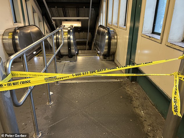 The scuffle at the 74th street and Broadway at the Jackson Heights-Roosevelt Avenue station