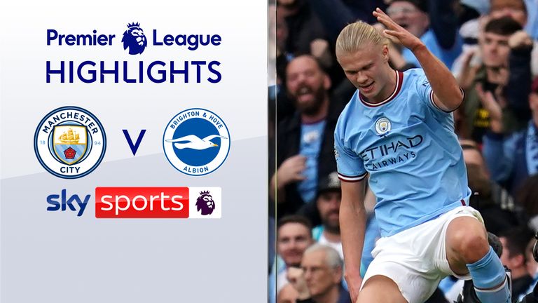 Manchester City Brighton highlights