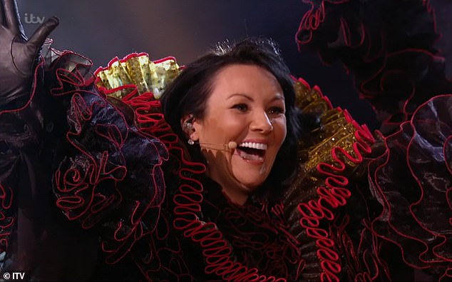 Here she is! Martine McCutcheon became the latest celebrity to be unmasked on The Masked Singer in January 2021