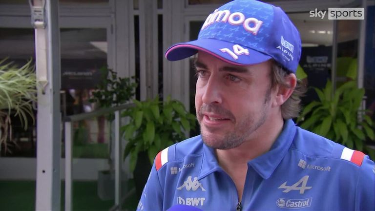 Alpine driver Fernando Alonso reflects on US GP and highlights the strength of the car after the Spaniard escaped unscathed.