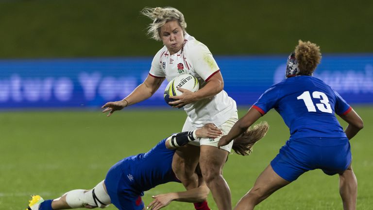 England Women's head coach Simon Middleton has praised flanker Marlie Packe