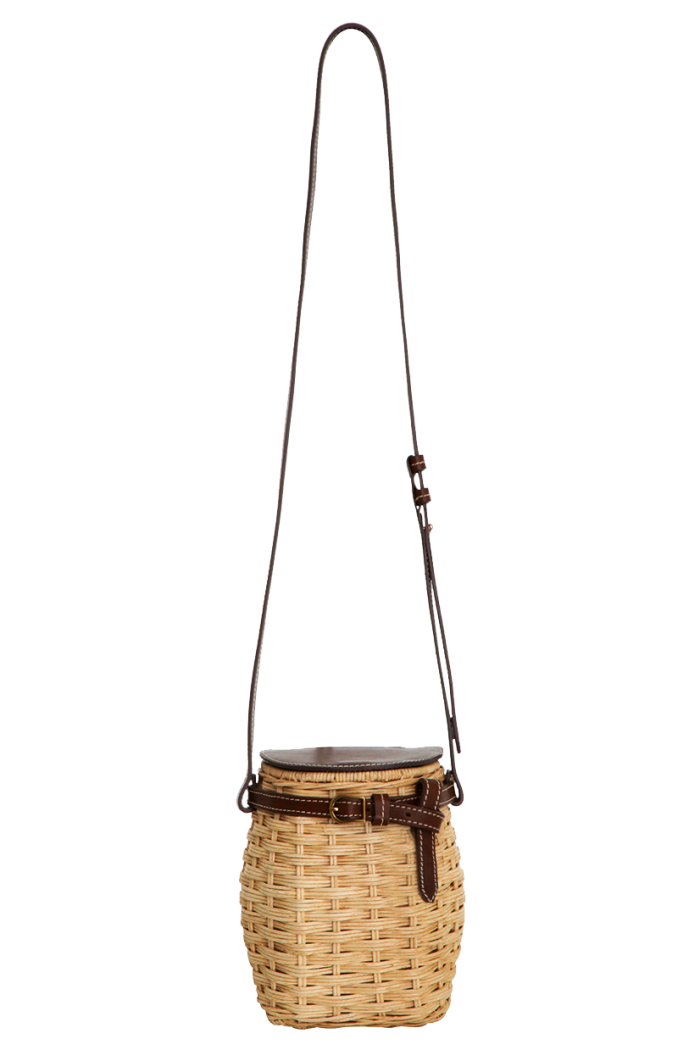 Wicker crossbody bag, £425