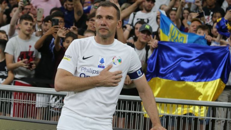 Andriy Shevchenko: AC Milan icon thanks former club for supporting Ukraine amid war effort