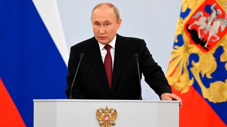 Hear Putin's announcement about citizens in newly annexed regions