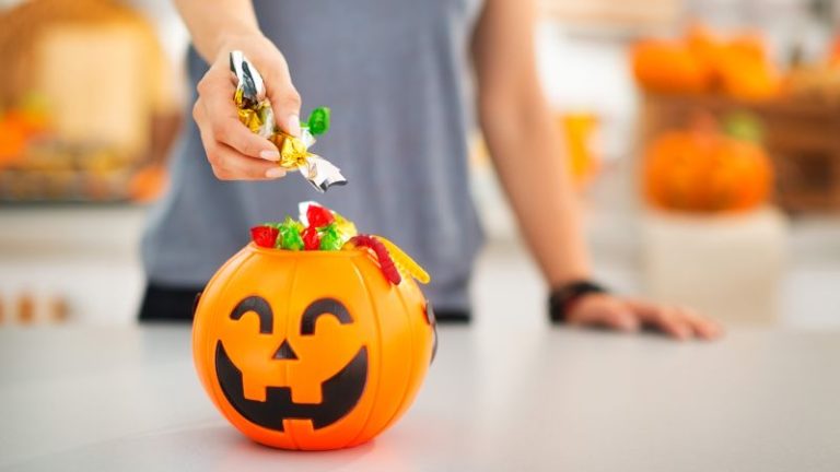 A new Halloween candy has a sweet solution for food waste