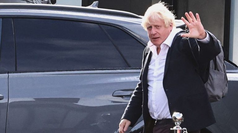 Boris Johnson tries to win support for comeback bid, as Sunak enters race to be Britain’s next prime minister