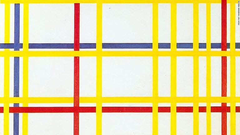 Piet Mondrian: ‘New York City I’ painting has been hanging upside-down for decades