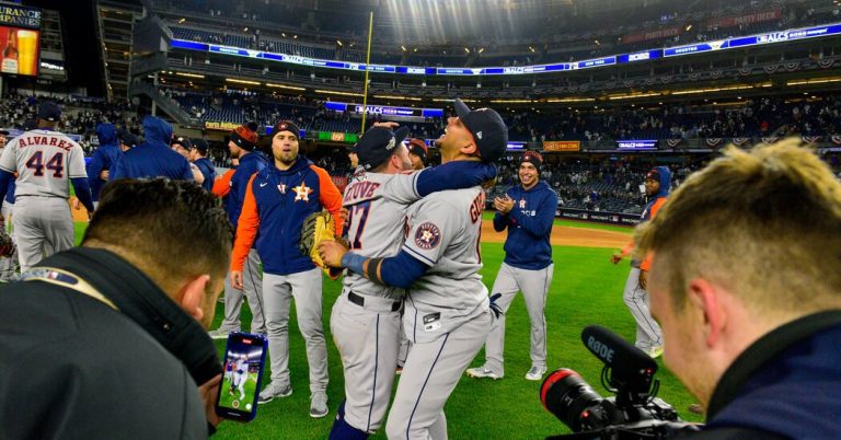 Astros Favored Over Phillies to Win World Series