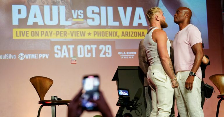 Another Jake Paul Spectacle Includes Famous Faces In and Out of Combat Sports