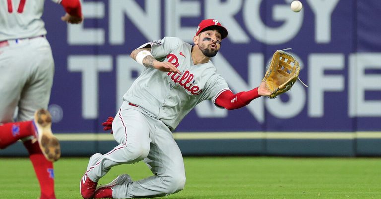 World Series: Nick Castellanos Saved Phillies With Catch in Game 1