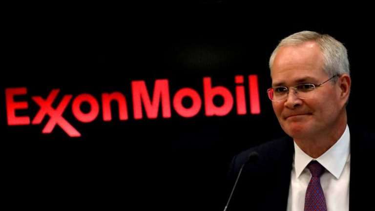 Exxon profit triples to record $20bn amid furore over high petrol prices