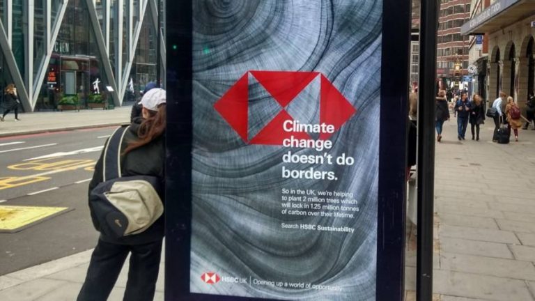 HSBC ads banned for misleading consumers about green credentials