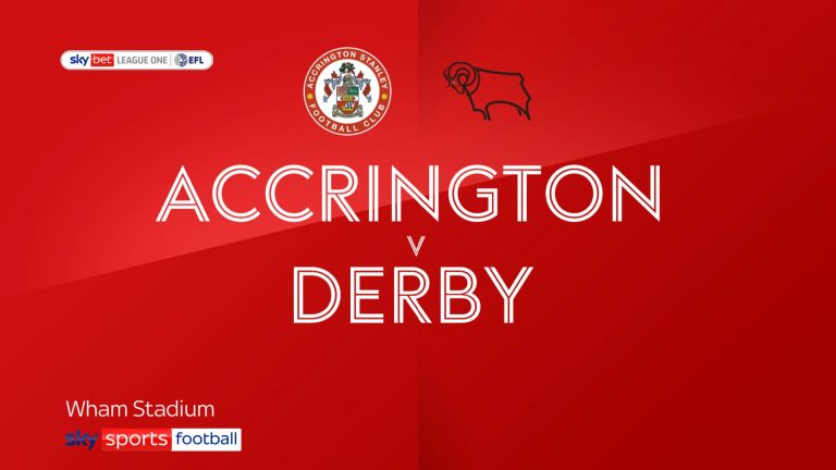 Accrington 0 – 3 Derby