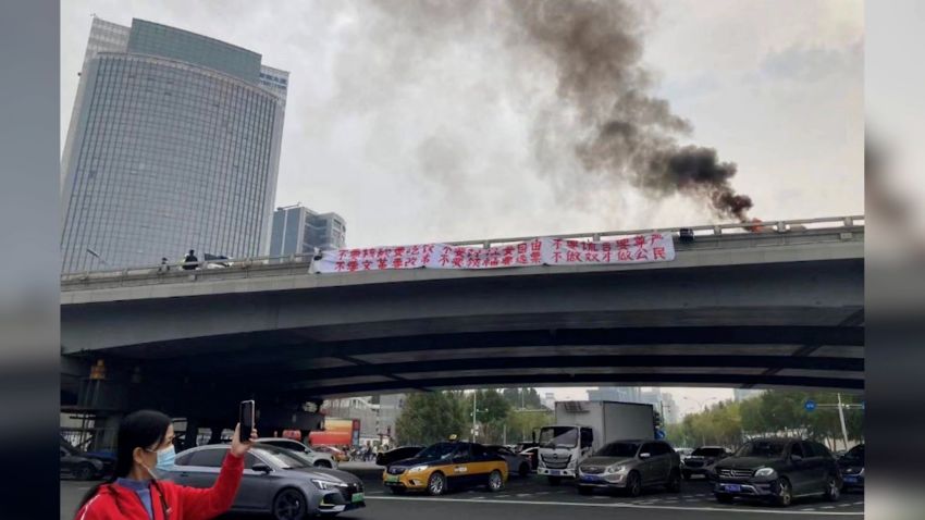 beijing protest still