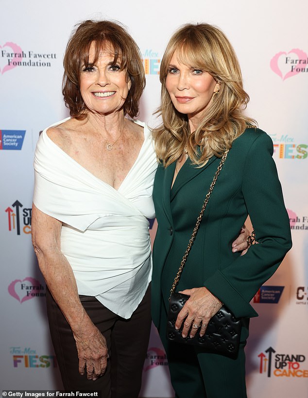 Charlie’s Angels star Jaclyn Smith, 76, stuns as she shows off her youthful looks at benefit