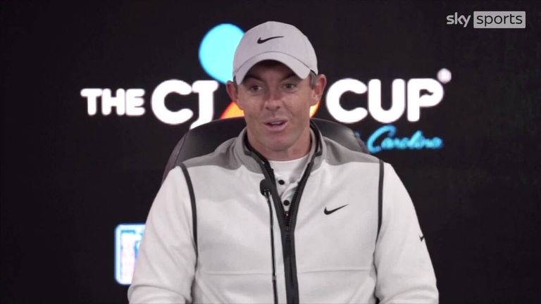 Rory McIlroy has hit back at Phil Mickelson's claim that LIV Golf is on the rise and the PGA Tour is on the decline