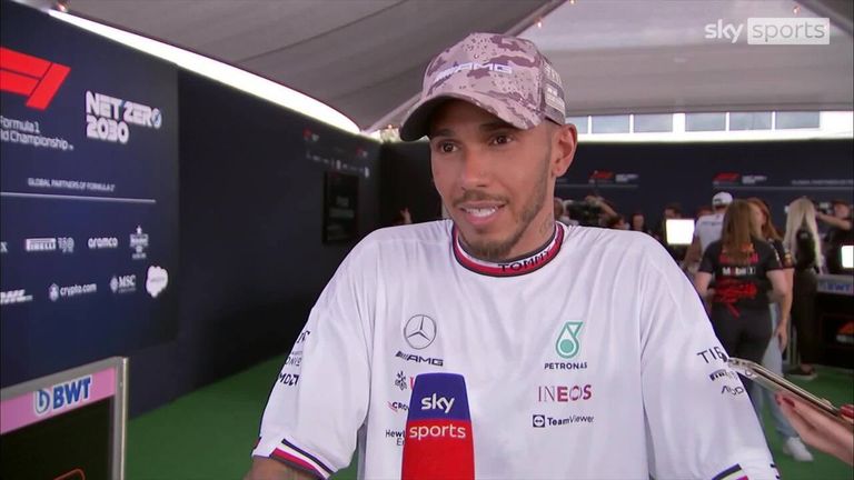 Lewis Hamilton admits he is 'sorry' he could not get the win for Mercedes at the US GP, although highlights the difficulty of defending against Max Verstappen