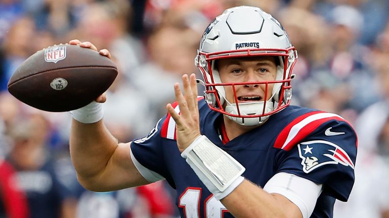 New England Patriots quarterback Mac Jones is expected to return to action on Monday night