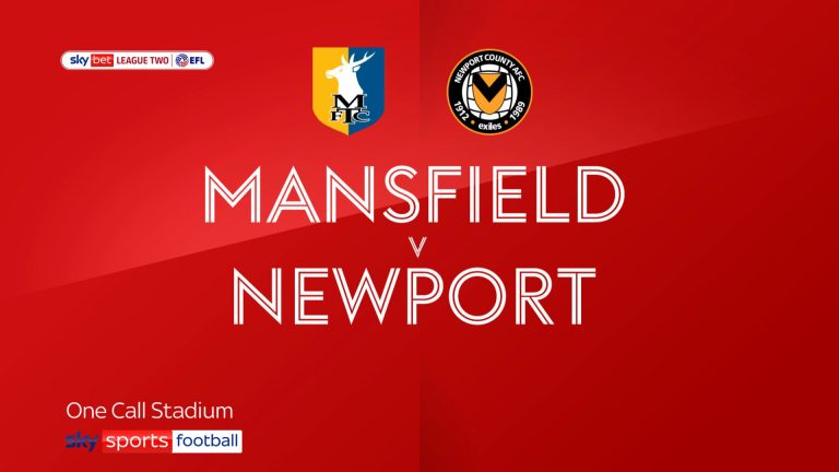 Mansfield 0 – 0 Newport