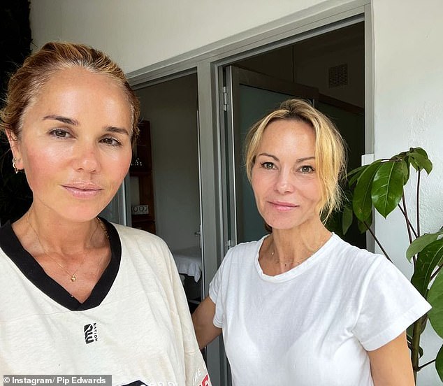 Pip Edwards embraces her grey roots – after revealing she dyes hair every WEEK to combat regrowth