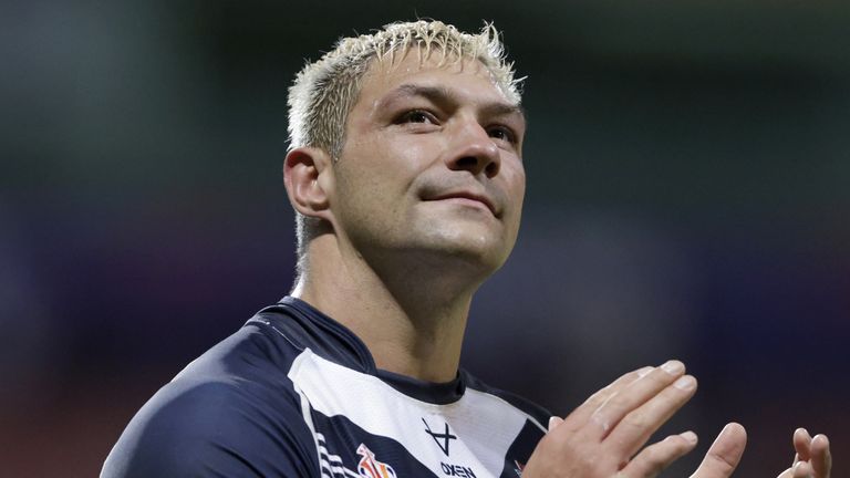 Ryan Hall has a remarkable tally of 37 tries for England in 39 appearances