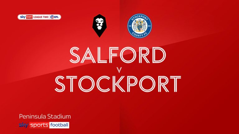 Salford City 0 – 2 Stockport