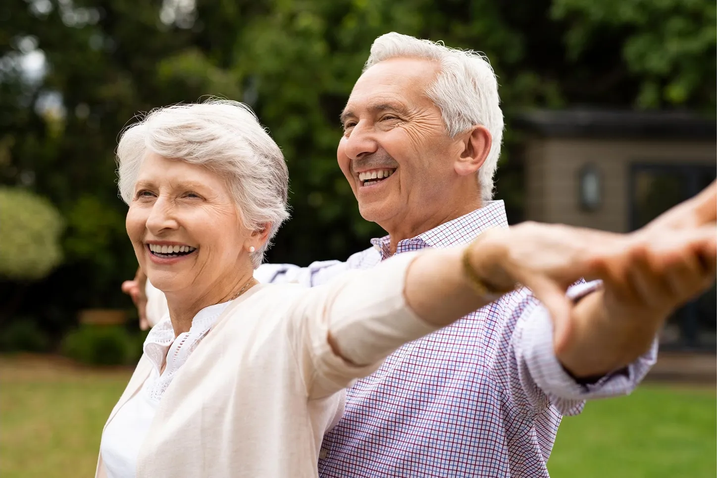 Happy Active Senior Couple