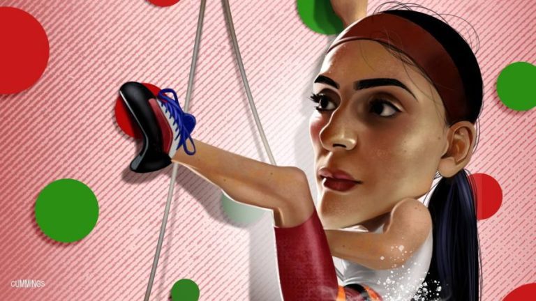 Elnaz Rekabi: champion climber whose defiance speaks for Iranian women