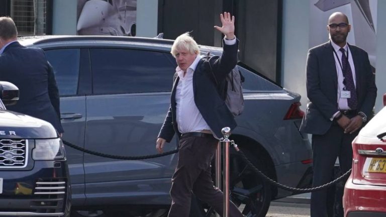 Boris Johnson desperately seeks support for his bid to return as PM