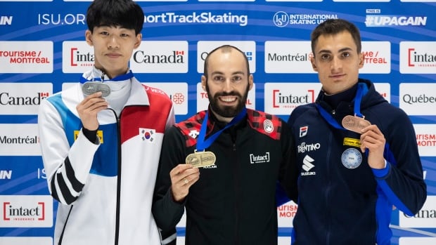 Canada’s Steven Dubois, Pascal Dion win short track gold at World Cup in Montreal