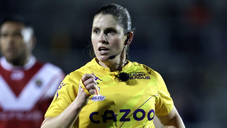 Kasey Badger becomes first woman to referee a men’s Rugby League World Cup match | Rugby League News