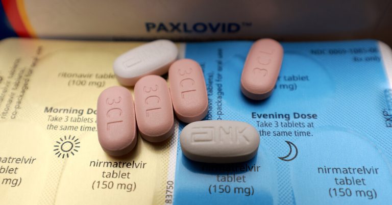 Paxlovid May Reduce Risk of Long Covid in Eligible Patients, Study Finds