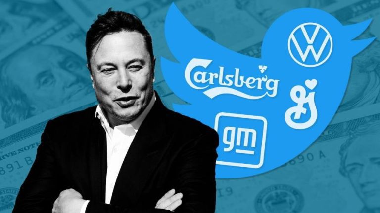 Twitter’s $5bn-a-year business hit as Elon Musk clashes with advertisers