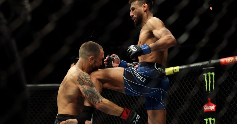 Frankie Edgar’s UFC Career Ends With a Brutal Knee