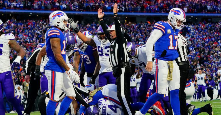 Vikings Beat the Bills With ‘Unreal’ Overtime Catch