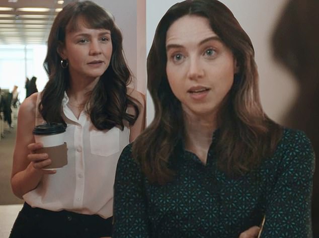 In She Said, Mulligan (left) plays Megan Twohey and Zoe Kazan portrays Jodi Kantor, the two journalists who broke the Weinstein story in 2017 and then chronicled their investigative work in a book of the same name that was released two years later