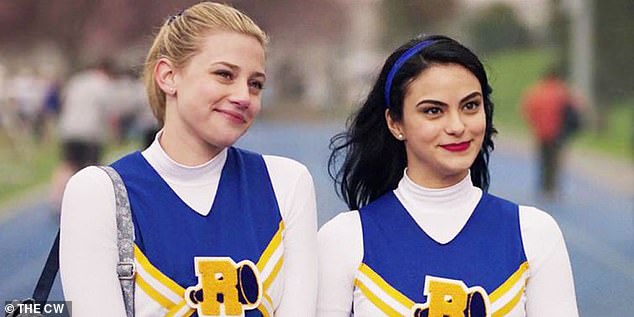 Leading ladies: Reinhart and Mendes have portrayed Betty Cooper and Veronica Lodge, respectively, ever since Riverdale premiered in 2017