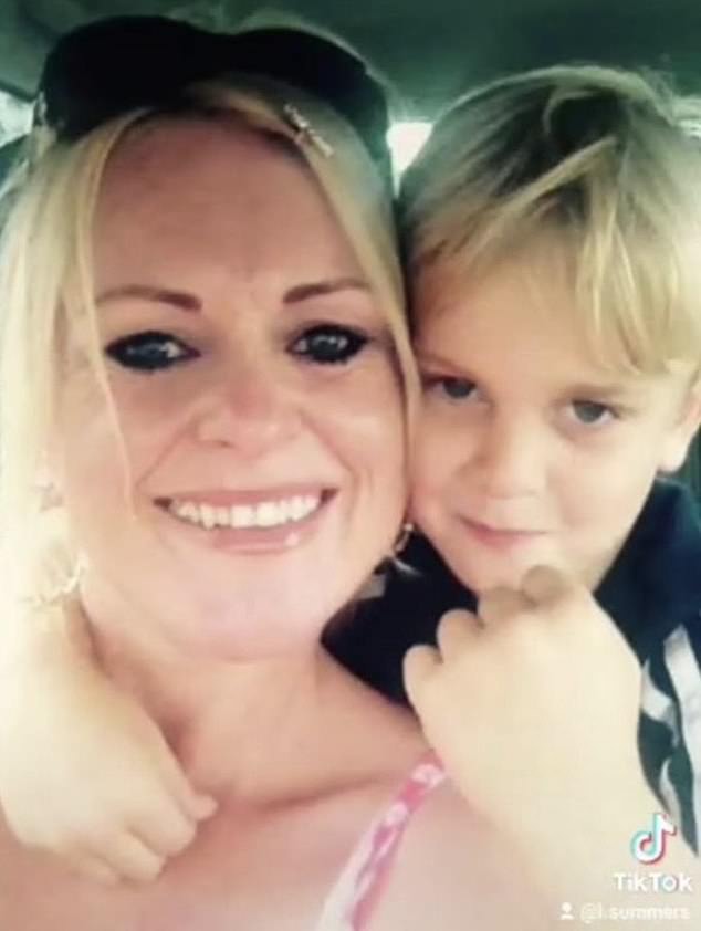 Hollie Dance, 46, pictured with her son Archie, 12, who never regained consciousness after he was found with a ligature around his neck at home in Southend-on-Sea, Essex, on April 7