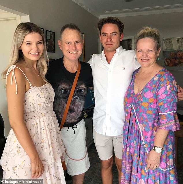 Despite her bad experience on MAFS, she said during an Instagram Q&A on Wednesday that she'd be willing to go on The Block with her brother Tommy (centre right), who is a carpenter