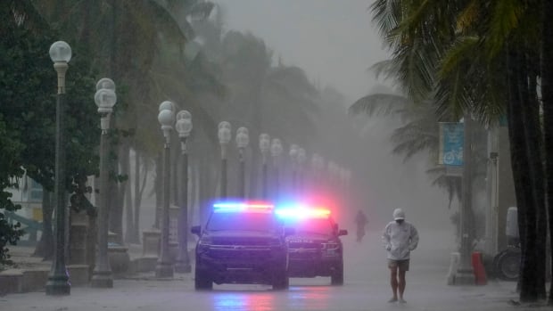 Nicole makes landfall as rare November hurricane, affecting some Canadian flights to Florida