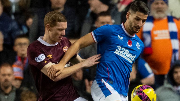 Antonio Colak picked an injury in Rangers&#39; 1-0 win against Hearts