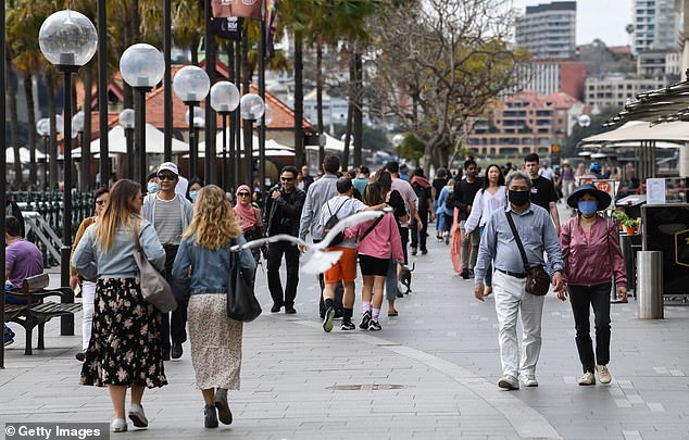 The state also recommended residents to take a test every two days if they are living with someone who has tested positive to Covid (stock image)