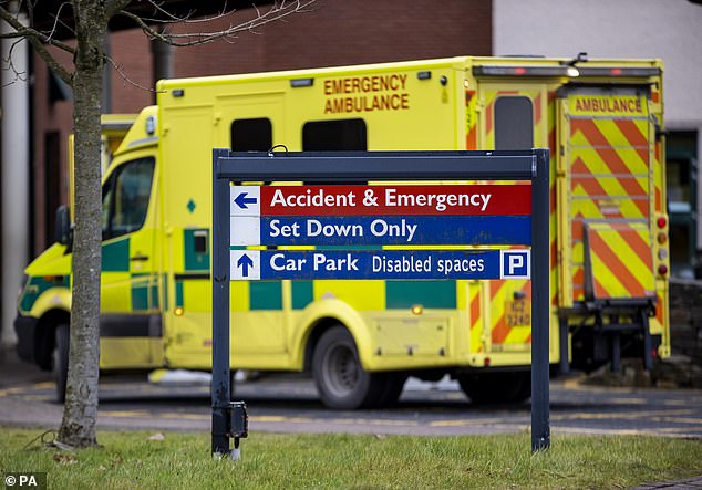 Paramedics were called to the scene in the Ballymoney area of Antrim at around 12.32pm before the child was rushed to Causeway Hospital (file image)