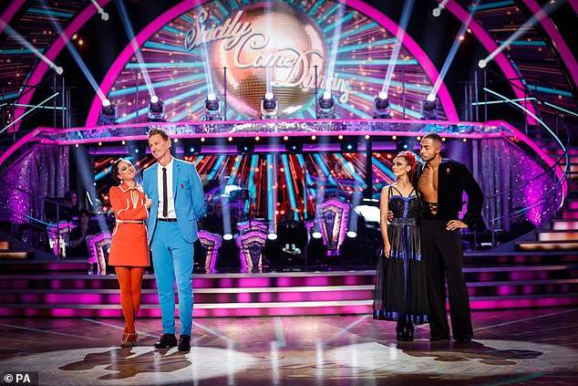 Nightmare: The former footballer and his professional partner Katya Jones will now miss the show's iconic trip to Blackpool Tower, with Tyler West and Dianne Buswell going through