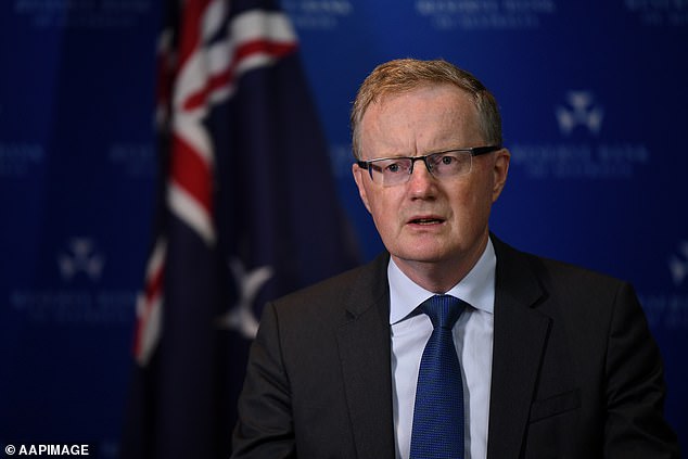 The RBA attracted criticism for forward guidance issued during the pandemic that implied the cash rate would remain unchanged until inflation (pictured, RBA Governor Phillip Rowe)