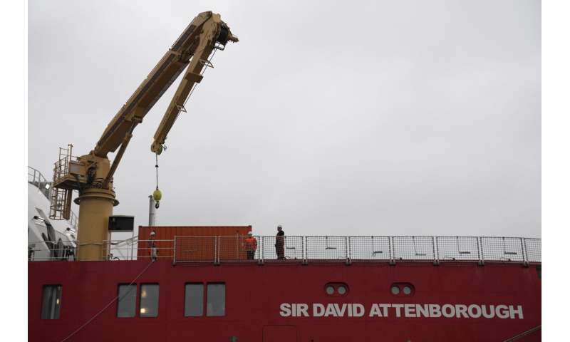 UK polar research ship to make 2nd voyage to Antarctica